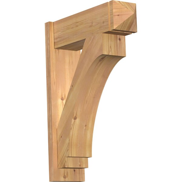 Ekena Millwork Imperial Smooth Arts and Crafts Outlooker, Western Red Cedar, 7 1/2"W x 24"D x 32"H OUT08X24X32IMP03SWR - main